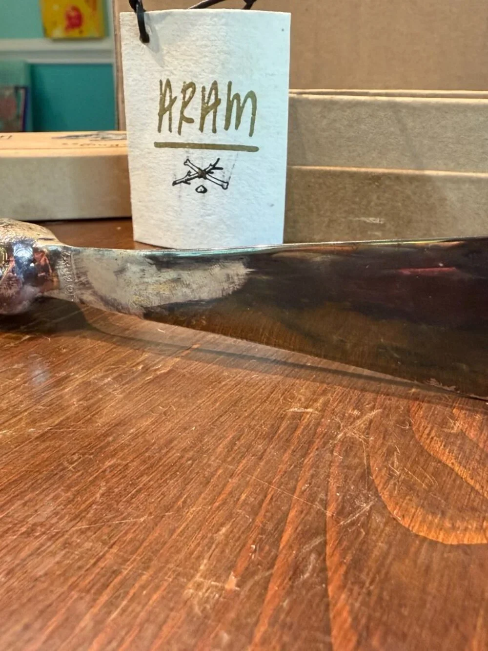 Eager Beaver Cleaver Cheese Knife by Michael Arum